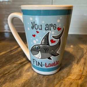 Shark mug, you are fin-tasting